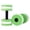 2Pcs Green, variant on 2Pcs Water Weights For Pool Exercise, Wear-resistant Foam Dumbbell Set, Multifunctional Workout Gear for Adults Daily Water Fitness (Gray)