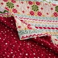 thumbnail image 4 of Greenland Home Fashions Fair Isle Festive Holiday Quilt Set, 2-Piece Twin/XL, 4 of 9