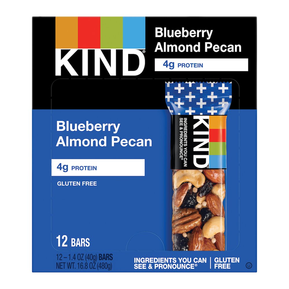 KIND Plus Bar Blueberry Pecan + Fiber, 1.4 OZ