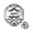 April, variant on Birthstone Charms for Bracelet Sterling Silver CZ Womens Ginger Lyne Collection