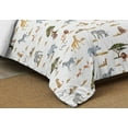 thumbnail image 4 of Sweet Jojo Designs Jungle Multicolor Full/Queen Bed Comforter 3 Piece Bedding Set - 3 Piece, 4 of 6