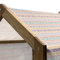 thumbnail image 4 of Orange and Pink Pet House, Hand Drawn Design with Timeless Triangle and Arrow Motifs, Outdoor & Indoor Portable Dog Kennel with Pillow and Cover, 5 Sizes, Multicolor, by Ambesonne, 4 of 4