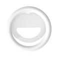 thumbnail image 1 of yeacher 10cm Ring Light with 2W Dual-Temperature, 5-Level Adjustable 3000K-7000K, 180° Rotation, Compatible with iPhone 15/14/13/12, iPad, Android, White, 1 of 7