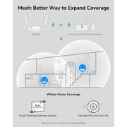 Cudy WR1300 Dual-Band AC1200 Mesh Router with Accessories