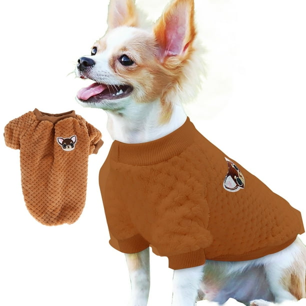 onlyliua Liquidación de Rebajas de Hoy Nuevo Producto Ropa Sólida para Mascotas Perro Cálido Transfiguración Invierno