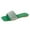 Green, variant on JeashCHAT Sandals for Women Women's Flat Sandals Bottomed Casual Shoes Square Toe Open Toe Slippers
