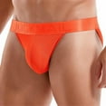 thumbnail image 3 of JOCKMAIL 3PCS/Pack Mens Thongs Underwear Jockstrap Low Rise Athletic Supporter Jockstrap Mens Breathable Briefs Men Jockstrap, 3 of 8