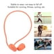 thumbnail image 2 of Auriculares deportivos ANGGREK Conducción de aire Naranja, 2 of 7