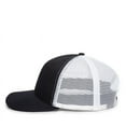 thumbnail image 5 of OC Sports AM-101M USA Made Mesh Back Cap - Black White, 5 of 8