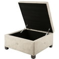 thumbnail image 3 of Square storage ottoman - Easy to assemble - Nursery - Store baby essentials, 3 of 3