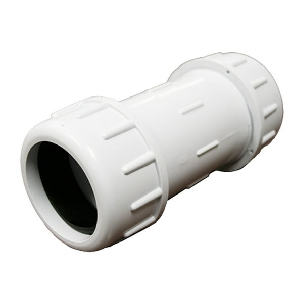 Jones Stephens C12200 2 Pvc Ips Compression Coupling - White