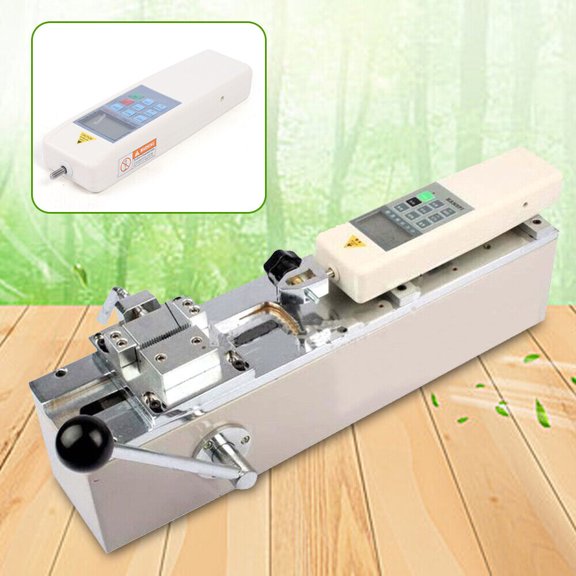 Digital Force Gauge Manual Horizontal 500N Digital Force Meter Pull Force Gauge Digital Pull Force Tester Wire Harness Tensile HPH Pull Force Tester Equipment