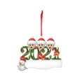 thumbnail image 2 of Fiudx Adorno Navideño Personalizado, Decoración Navideña de Pvc, Diseño Familiar Personalizable, Material Duradero, Ideal para Colgar En El Árbol, Ideal para Regalar, Tamaño 10 Cm, Edición 2021, 2 of 6