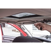 Apex Steel Universal Telescoping Strap-Attached Roof Cross Bars, 44 to 60 Wide, Set of 2