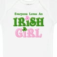 thumbnail image 4 of Inktastic Loves an Irish Girl Girls Baby Bodysuit, 4 of 5