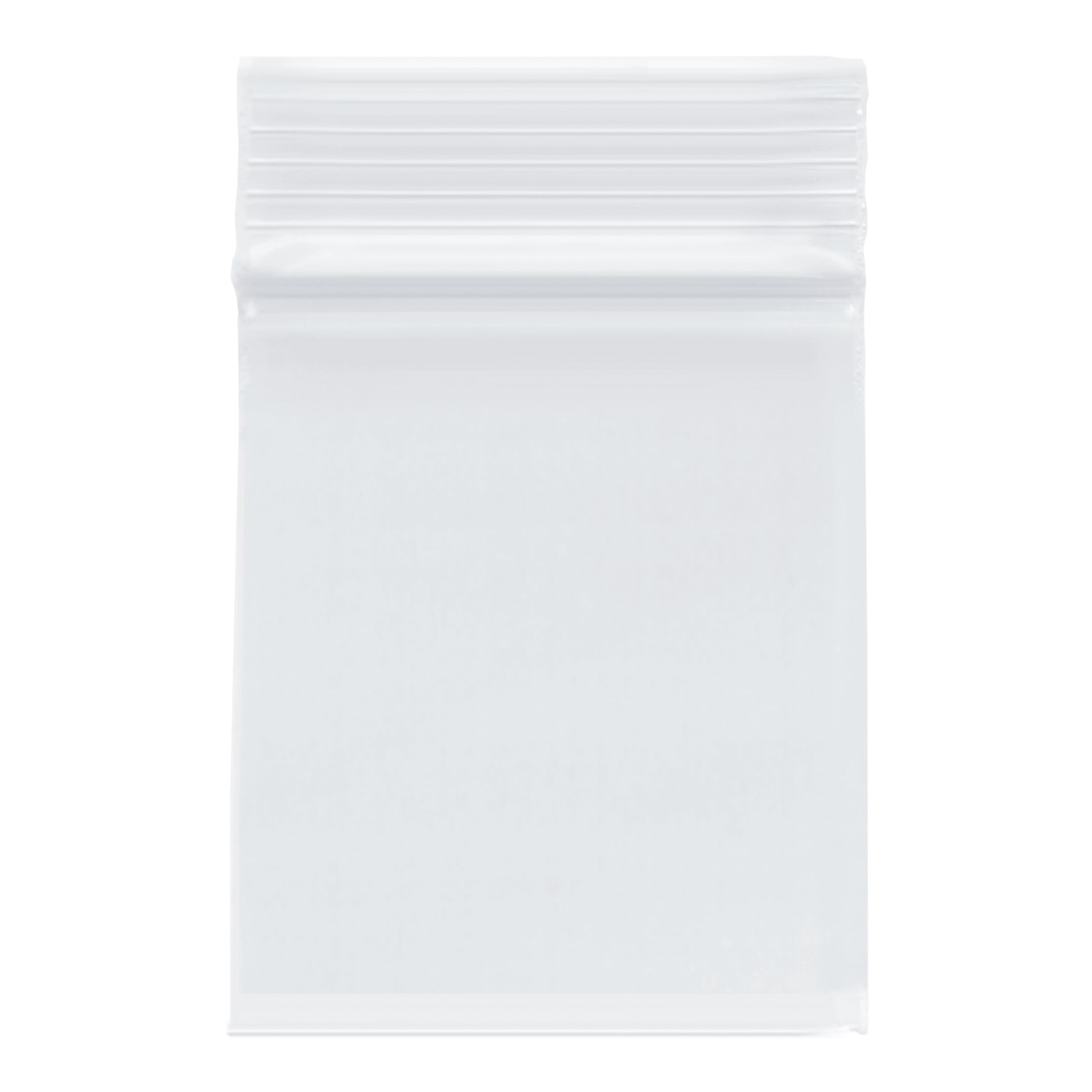 2 x 3 Plymor Heavy Duty Plastic Reclosable Zipper Bags w/ White Block Case of 1000 4 Mil 