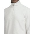 thumbnail image 4 of Chaps Men's & Big Men's Brushed Twill Quarter Zip, Sizes S-2XL, 4 of 7