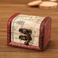 thumbnail image 5 of Cadorn Vintage European-Style Wooden Jewelry Box – Antique Distressed Decorative Wooden Box with Map Design, Small Candy Box for Jewelry, Gifts & Decor, 5 of 5