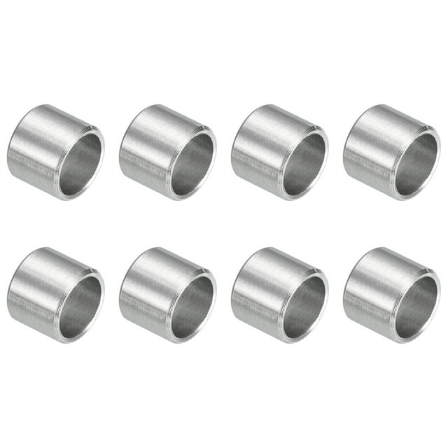 8 piezas de espaciador de acero inoxidable 304 3/8" OD x 5/16" ID