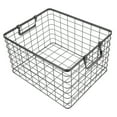 thumbnail image 3 of OULII Firewood Organizer Firewood Storage Wire Basket Rustic Style 1Pcs, 3 of 8