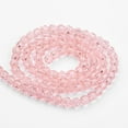 thumbnail image 2 of Transparent Glass Bead Strands Imitate Austrian Faceted(32 Facets) Round Pink 6mm Hole: 1mm about 100pcs/strand 21~22 inch, 2 of 3