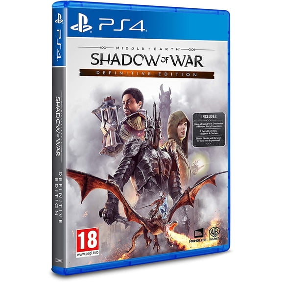 Videojuego Warner Bros Middle-earth Sombras de Guerra PS4