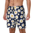 thumbnail image 1 of Fotbe Daisy Floral Traje de Baño para Hombre – Shorts de Natación de Secado Rápido con Forro y Bolsillos-Large, 1 of 6