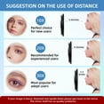 thumbnail image 5 of Suupvaor 20x Magnifying Mirror with Light, Large 6" Rechargeable Lighted 20x Magnified Mirror with Suction Cups & Table Stand, 3 Color Modes Dimmable Light up Travel Magnifying Makeup Mirror Hig, 5 of 6