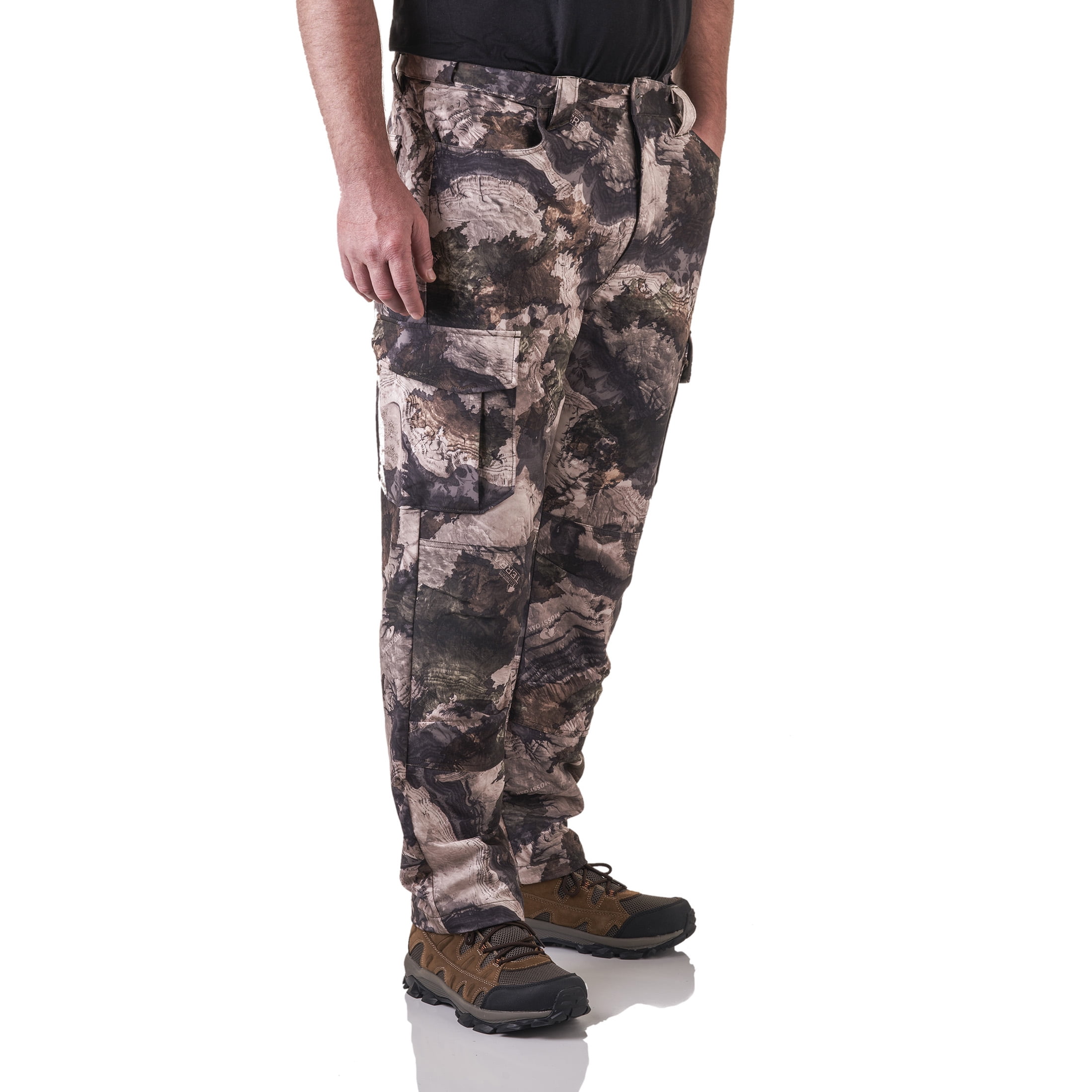 Mossy Oak Elements Terra Gila Mens Stretch Cargo Hunting Pant