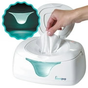hiccapop Seals in Moisture Space and Saving Baby Wipe Warmer, White