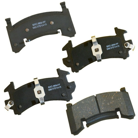 Bendix Brakes Disc Brake Pad Set Fits select: 2003 CHEVROLET S TRUCK, 2003 GMC SONOMA