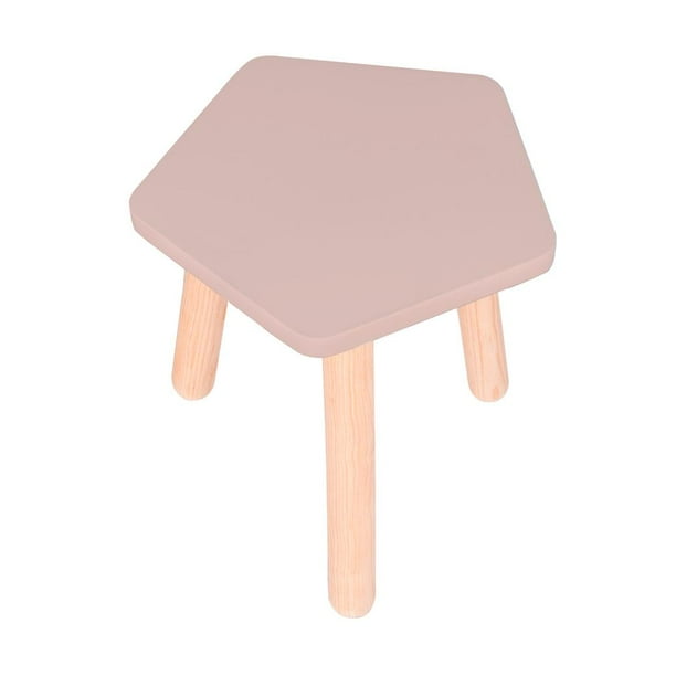 Banco Moderno de Madera Duduk para Niños y Niñas 7 Colores rosa Duduk BAN-PEN