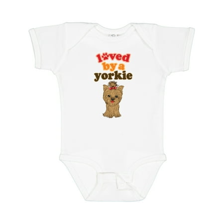 

Inktastic Yorkshire Terrier Dog Yorkie Boys or Girls Baby Bodysuit