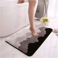 thumbnail image 2 of Alfombrillas antideslizantes para baño y alfombrillas de absorción para puerta de entrada de agua alfombrilla para suelo de inodoro para bañera 50*80cm JAMW Sencillez, 2 of 5