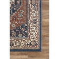 thumbnail image 3 of Abani Mesa 4'W x 6'D MES160A Vintage Navy Blue Orange Area Rug, 3 of 7