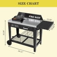 thumbnail image 3 of Heavy-Duty Outdoor Wok Burner 50,000 BTU, 12.6” Carbon Steel Wok Included, High-Performance Cooking Station for Stir-Fry, Searing, Camping, Tailgating & Fishing, 3 of 8