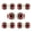 White, variant on Set of 10 Realistic Red Horror Eyeball Decorations for Halloween, Party Props, Haunted House, Cosplay, and Craft Projects