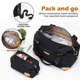thumbnail image 4 of Set de equipaje Coolife de 5 piezas ampliable con cierre giratorio TSA, 4 of 8