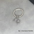 thumbnail image 5 of Stainless Steel Cloud Keychain Cute Cartoon Bag Key Chain Ornament Bag Purse Charm Keyrings Mother's Day Souvenir Gifts, 5 of 5