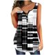 thumbnail image 1 of ZHAOCHENG Tops para mujer, camisetas sin mangas informales, camisetas sin mangas con cuello en V estampadas, blusas, chalecos de playa, ropa de verano para mujer, 1 of 5
