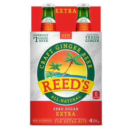 Reeds Zero Sugar Extra Ginger Beer