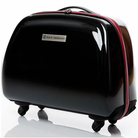 Max Mirani Move Mobile Luggage Closet Brilliant Black Red