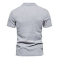 thumbnail image 4 of Polos Shirts for Men,Mens Polos Shirt Short Sleeve Moisture Wicking Summer Golf Shirts Casual Collared Tops Solid Color, 4 of 8