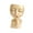 Khaki, variant on sunsanly Face Planter Pot with Drainage Hole Resin 3D Women Head Figurine Flowerpot Indoor Outdoor Plants Container Home Balcony Garden Decoration