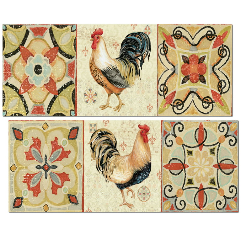 Decorative Roosters Kitchen Decor