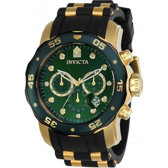 Invicta Men's Pro Diver 17886 Black Rubber Swiss Quartz Fashion Watch