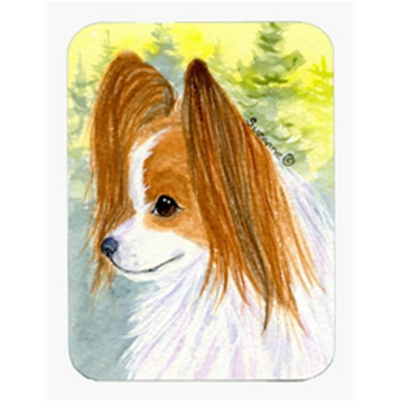 8 x 9.5 in. Papillon Mouse Pad, Hot Pad or Trivet