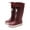 Red, variant on Beige Women'S Casual Rain Boots High Top Waterproof For Spring Summer Outdoor Shoes Non-Slip Comfortable