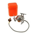 Camping Picnic Windproof Mini Stove / Portable Gas Stove Outdoor Split