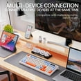 thumbnail image 5 of FREEWOLF M96 Wireless Bluetooth Gaming Keyboard, Dual-Mode, RGB, 96-Key, Ergonomic, Wireless Keyboard and Mouse Sets Combos, 5 of 10